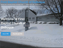 Tablet Screenshot of fbcdbq.org